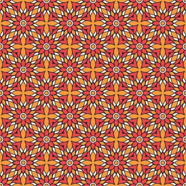 Vintage çiçek seamless modeli. vektör. çiçek ile sorunsuz bir doku. sonsuz çiçek desenli.