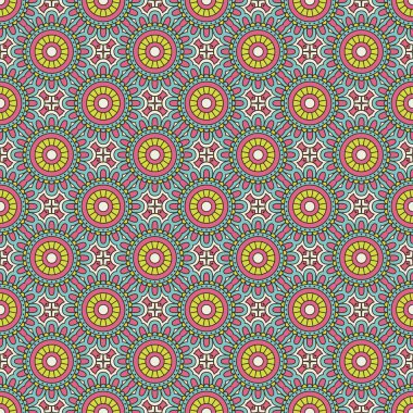 Vintage çiçek seamless modeli. vektör. çiçek ile sorunsuz bir doku. sonsuz çiçek desenli.