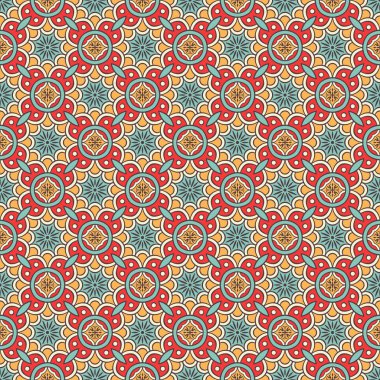 Vintage çiçek seamless modeli. vektör. çiçek ile sorunsuz bir doku. sonsuz çiçek desenli.