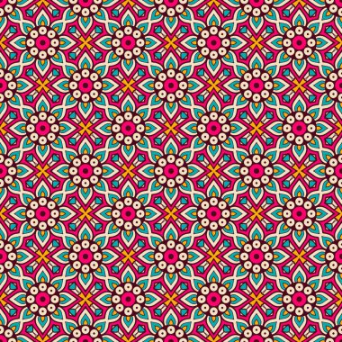 Vintage çiçek seamless modeli. vektör. çiçek ile sorunsuz bir doku. sonsuz çiçek desenli.