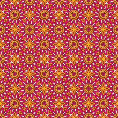 Vintage çiçek seamless modeli. vektör. çiçek ile sorunsuz bir doku. sonsuz çiçek desenli.