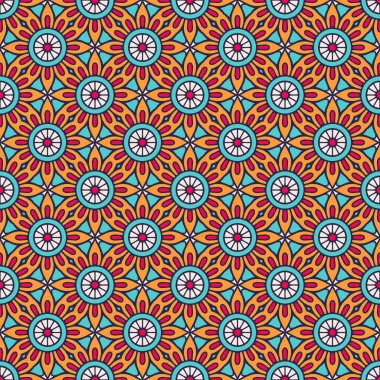 Vintage çiçek seamless modeli. vektör. çiçek ile sorunsuz bir doku. sonsuz çiçek desenli.