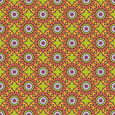 Vintage çiçek seamless modeli. vektör. çiçek ile sorunsuz bir doku. sonsuz çiçek desenli.