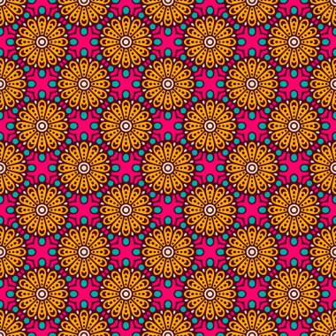 Vintage çiçek seamless modeli. vektör. çiçek ile sorunsuz bir doku. sonsuz çiçek desenli.