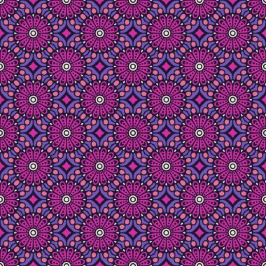 Vintage çiçek seamless modeli. vektör. çiçek ile sorunsuz bir doku. sonsuz çiçek desenli.