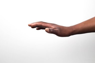 Afrika adam el aşağıdan