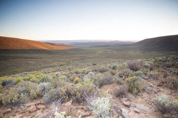 Sonnenaufgang über tankwa karoo — Stockfoto