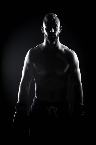 Male Athlete boxer — Stock Photo, Image