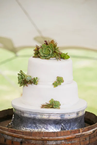 Όμορφη γαμήλια τούρτα — Φωτογραφία Αρχείου