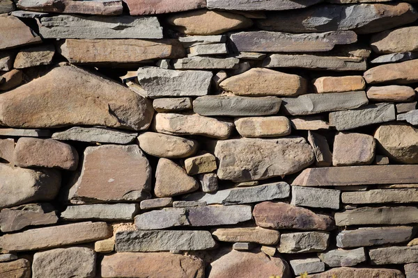 Textures of an age old rock wall — Stock Photo, Image