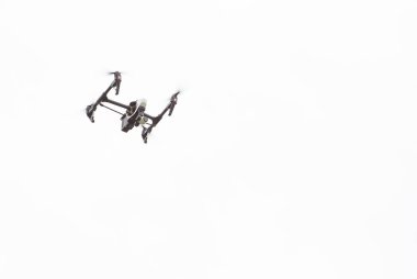 Bir hava drone yakın çekim