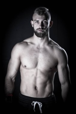 Erkek atlet boxer 