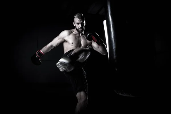 Боксёр-спортсмен — стоковое фото