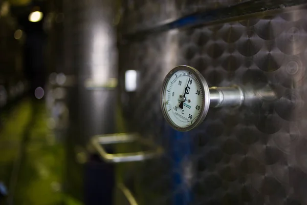 Equipment for winemaking at workshop — Stock Photo, Image