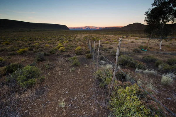 Amanecer sobre Tankwa Karoo — Foto de Stock