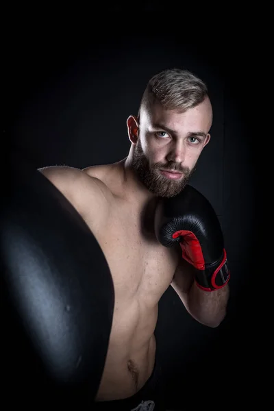 Férfi sportoló boxer — Stock Fotó