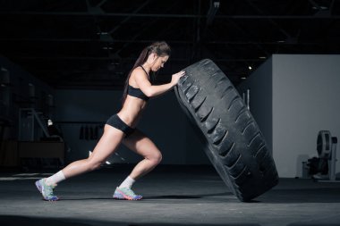 Kadın fitness modeli 