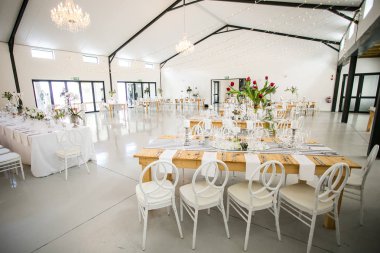 Çarpıcı düğün dekorasyonu 