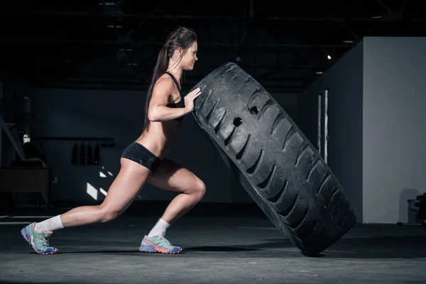 Ženského fitness model — Stock fotografie