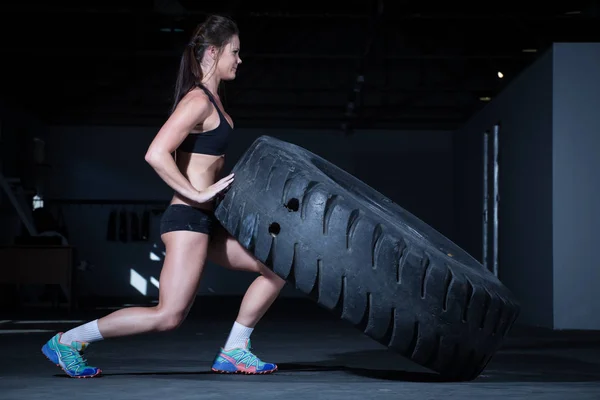 Ženského fitness model — Stock fotografie