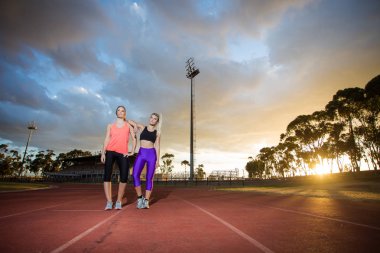 kadın sprinter sporcular 