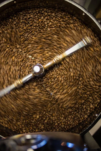 Tostado semillas de café — Foto de Stock