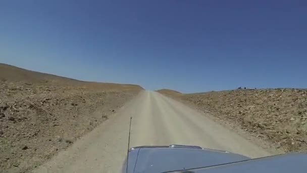 4 x 4 jazdy na polnej drodze w Karru — Wideo stockowe