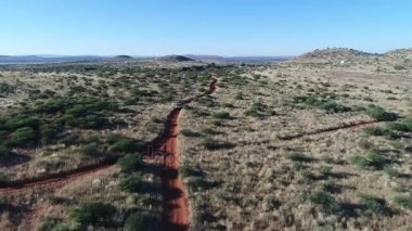 Güney Afrika'da Kalahari görüntüleyin,