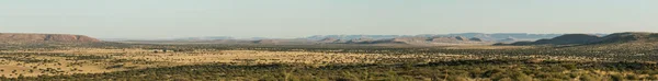 喀拉哈里沙漠景区的意见 — 图库照片