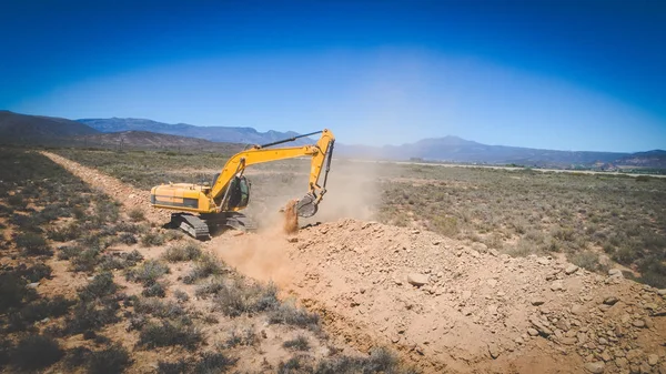 Maquinaria de movimiento de tierra — Foto de Stock