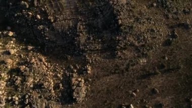 Hava rocky Dağları görünümünde günbatımı zamanı