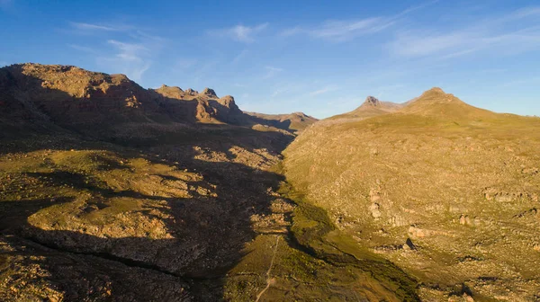 Immagini Panoramiche Ampio Angolo Dei Monti Cederberg Nel Capo Occidentale — Foto Stock