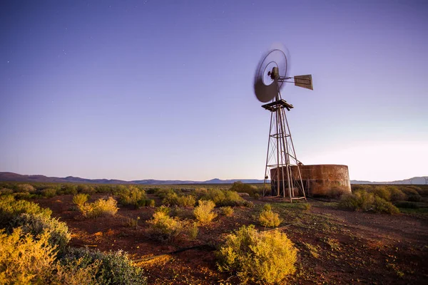 Nahaufnahme Einer Windpomp Windmühle Der Karoo Westkap Südafrikas — Stockfoto