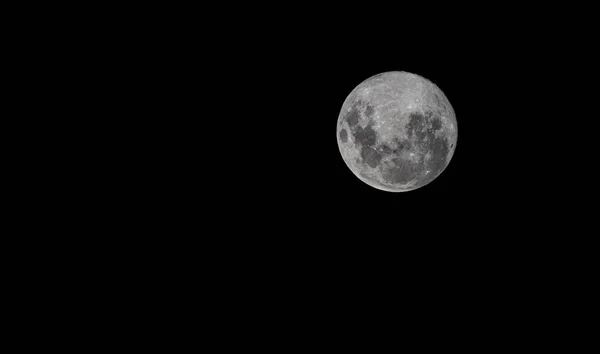 Close Image Full Moon — Stock Photo, Image