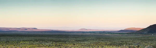 Ampia Vista Sulle Pianure Del Karoo Tankwa Nella Provincia Del — Foto Stock