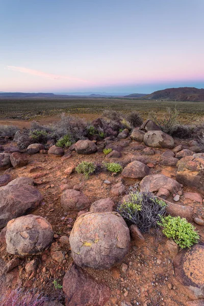 Vistas Panorámicas Las Llanuras Del Tankwa Karoo Provincia Del Cabo — Foto de Stock