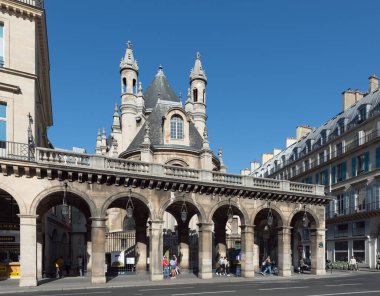  Paris, Fransa 'daki Louvre Kilisesi, Eylül 2019