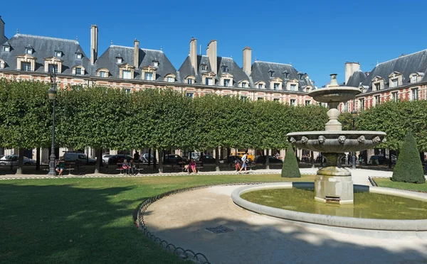 Place Des Vosges Paris França Setembro 2019 — Fotografia de Stock