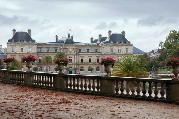 Lüksemburg Bahçeleri Lüksemburg Sarayı Paris Fransa Eylül 2019 — Stok fotoğraf