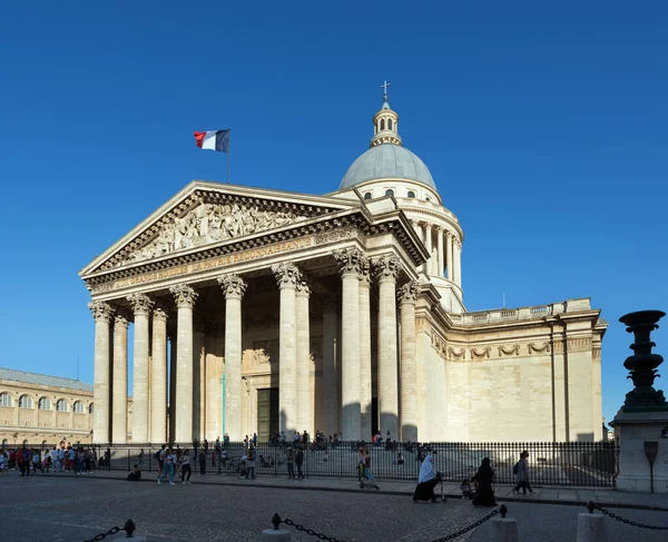 Panteon Panthon Meydanı Paris Fransa Eylül 2019 — Stok fotoğraf