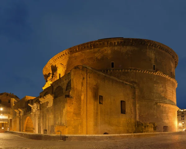 Panteão Noite Tome Itália — Fotografia de Stock