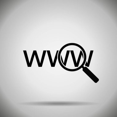 Web simgesi içinde arama