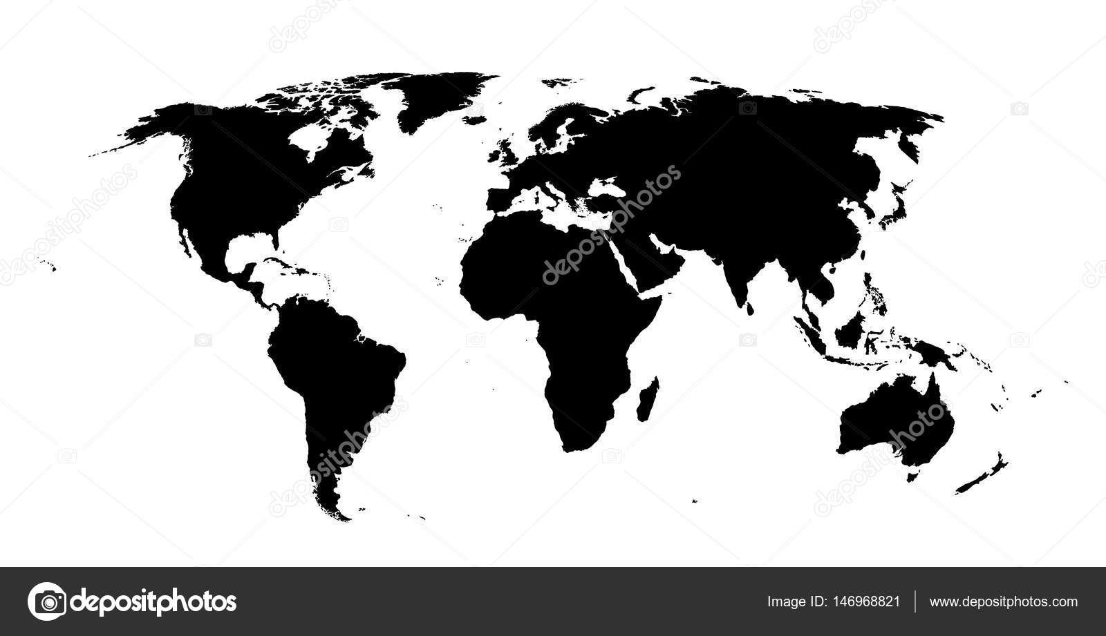 high quality world map