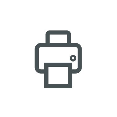 Faks simgesi anahat office sayfa simgesi ile Faks ve kağıt 