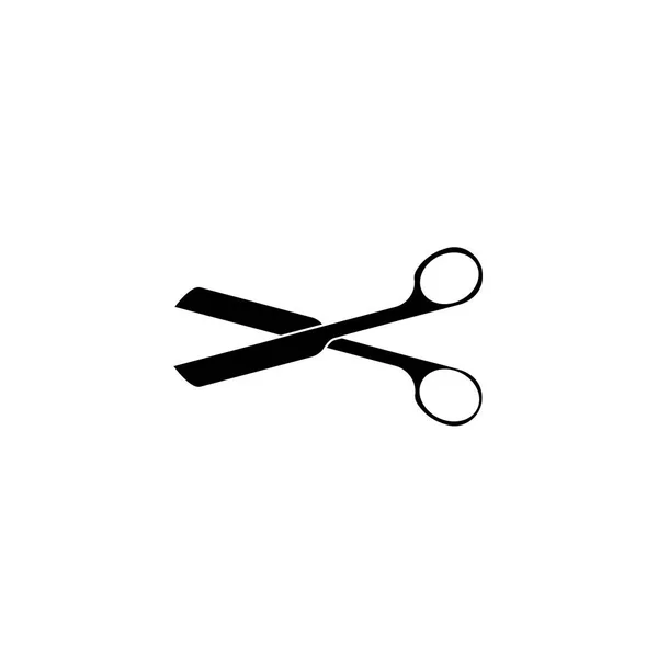 Значок инструмента ножницы — стоковый вектор