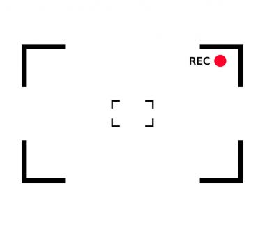 Görünüm Bulucu odaklama ekran vektör  