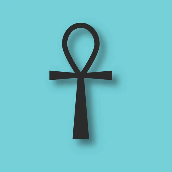 Ankh forntida Egypten symbol vector — Stock vektor