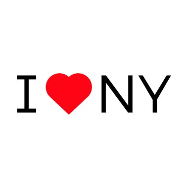 ny popüler sembolü illüstrasyon kalp sevmek   