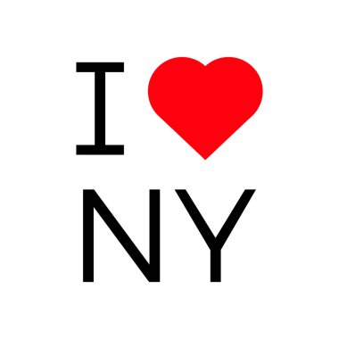 ny popüler sembolü illüstrasyon kalp sevmek   
