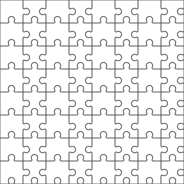 Texture de puzzle sans couture — Image vectorielle